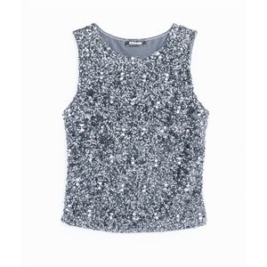 Sequin Embellished Tank NWT